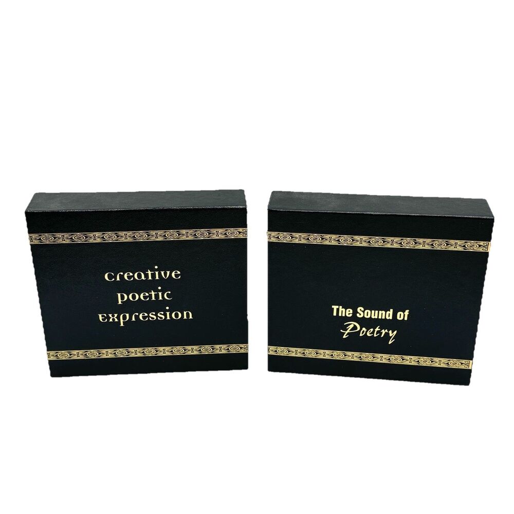 2 CD Box Sets The Sound of Poetry & Creative Poetic Expression 6 CD's Total